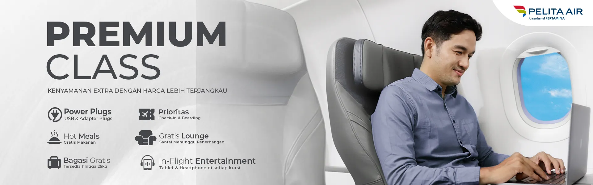 Awak Kabin Pelita Air yang Ramah